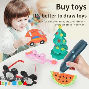3D Pen 3D Printing Drawing Pen Creative Learning for Children Kids Toys