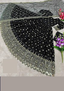 3PC STITCHED EMBROIDERED MAXI WITH EMBROIDERED DUPATTA
