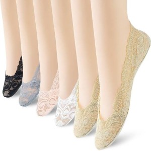 4 Pairs– Imported Net Fancy Ankle Socks for Women/Girls