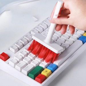 5 in 1 Keyboard Cleaning Brush Kit Keycap Puller with Earbuds Cleaner