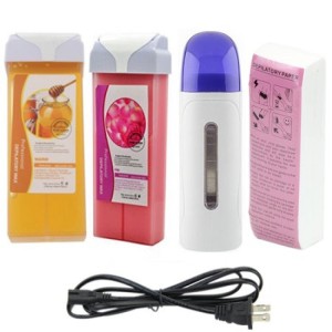 6 in 1 Roll Wax Heater Waxing Hair Removal Kit