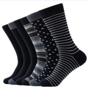 6 Pairs For Men Design Socks