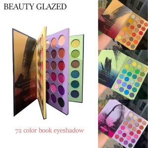 72 colours Beauty Glazed eyeshadow kit