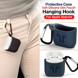 AirPods2 Silicone Protective Case with Hanging Hook
