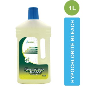 AlClean Hydro Floor Bleach Sodium Hypochlorite Disinfectant Solution Germs Free 10X Deep Cleaning Whitens, Brightens, Deodorizes 1000ml