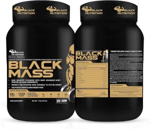 Black Nutrition Mass Gainer Protein- 1kg