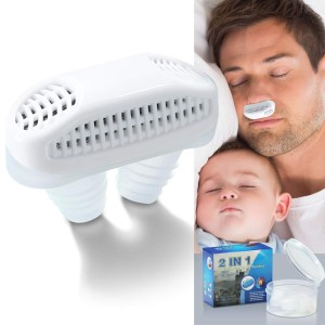 Anti Snoring Air Purifier Nose Clip Breathing Sleeping Stop Snoring Device