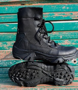 Army Commando Boots - Black