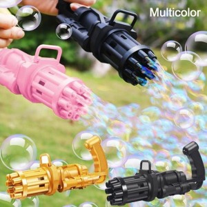 Automatic Water Bubble Gun Toy For Kids