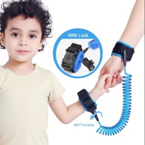 Baby child antilost strap for kids/Anti lock Wrist Link Safety Harness Strap Rope Leash Walking Hand belt band for toddlers wristband