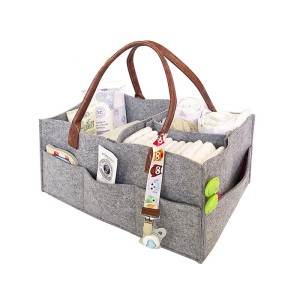 Baby Diaper Caddy Bag Organizer Nappy Bag Maternity Handbag Nursery Storage Portable Holder Bag Foldable Baby Care Container