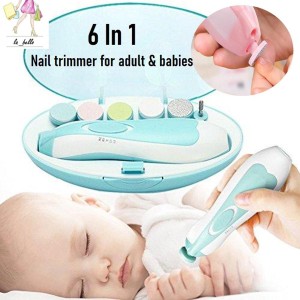 Baby Electric Nail clipper Kids Children Infant Safety Pedicure Clippers Abs Material Scissors Nail Tools Cutter Care Sets