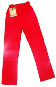 Baby plain red tights pajama romali wala for girls.