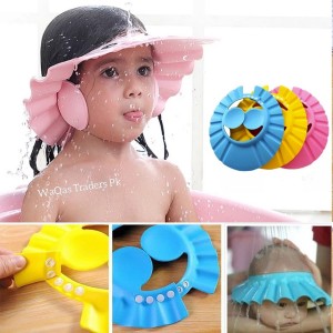Baby Shower Cap Adjustable Hair Wash Hat for kids Infant Ear Protection Safe Children Kids Shampoo Shield Bath Head Cover