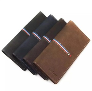 Balisi PU Leather Long Wallet For Men Slim Money Card Holder Mobile Wallets