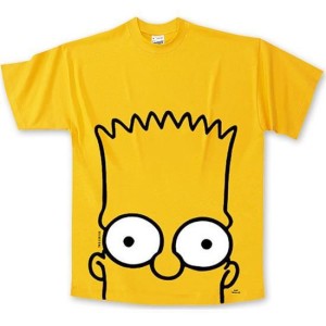 Bart Simpson Printed T-shirt for men