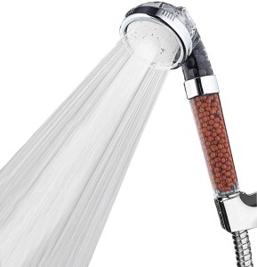 Bath Shower Head 3 Modes Adjustable Showerhead Jetting High Pressure Saving Water Bathroom Filter Shower SPA Nozzle