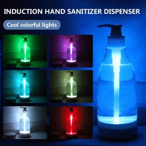 Bathroom & Kitchen Hand Sanitizer Spray with Sensor Light.