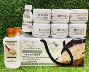 Bio Aqua Rice Facial Kit  With Rice Moisturizing Lotion