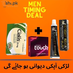 Cialis , Knight Rider , Touch Condom Imported Timing Delay Cream - Timing Condom Deal no 17