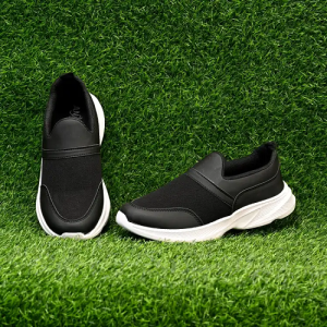 Black Shoes for Men & Women Sports, Walking & Outdoor Activities black Sneaker Running Walking Gym Casual Fashion Shoes