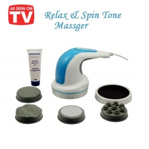 Body Massager – White & Purple