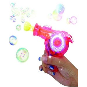 Bubble Machine for Kids Bubble Blower Machine with Soap Solution Dish Handheld Toy Bubble Machine for Childrens Gift