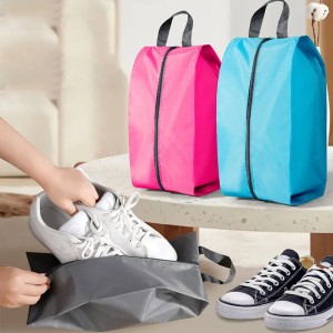 Buy 1 & Get 1 Free Dustproof Shoes Storage Bags Travel Portable Nylon Shoes Bag With Zipper