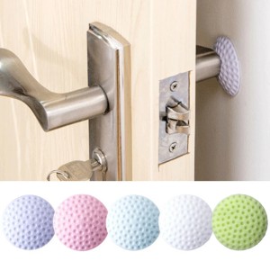 Buy 1 Get 1 Free Soft Rubber Pad To Protect The Wall Self Adhesive Door Stopper Golf Modelling Door Fender Bumper