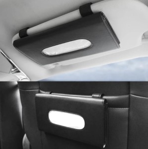 Car Sun visor Tissue Holder - Roof Tissue Box