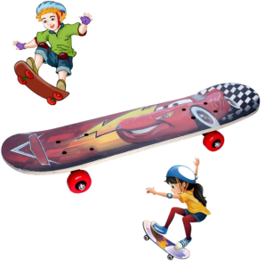 Cartoon Wood Skateboard Skating Board