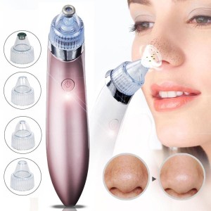 Chargeable Blackhead Removal Machine Black Head Remover Machine - Acne Pimple Pore Cleaner Vacuum Suction Tool Blackhead Removal On Nose Sucking Machi