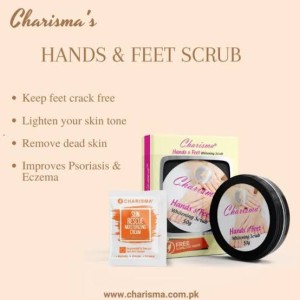 Charisma Hand & Feet Scrub Cream 30gm (Original)