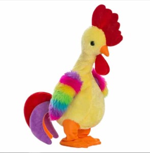 Chicken Plush Toy Sing Dancing Interactive Stuffed Animal Toy