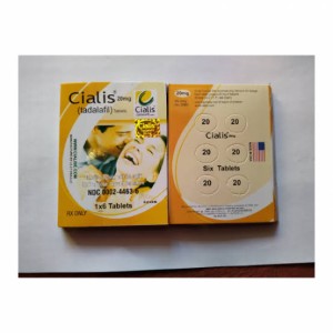 Cialis 20mg 6 Tablets Made In USA