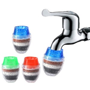 Clean and Safe Water with 5-Layer Activated Carbon Faucet Water Filter