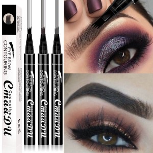 CmaaDu Pro Microblading Tattoo Eyebrow Pencil Liner Eye Brow Pen Cosmetic Makeup