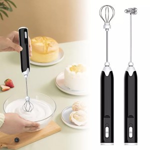 coffee beater Electric 3 Modes USB Speed Adjustable Electric Milk Frother Coffee and Egg Beater