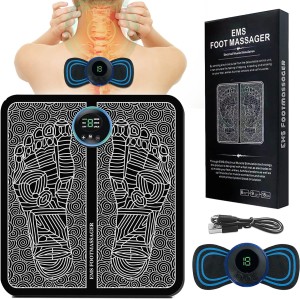 Deal Offer Buy 1 Get 1 Free Ems Foot Massager with Free Mini Neck Massager