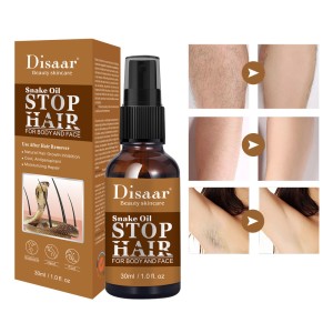 DISAAR Snake Oil After Hair Remover Oil Stop Hair For Body & Face-30ml DS51962