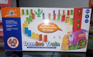 Domino Train- Mechanical Auto arrange tiles