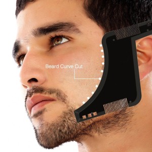 Double-edged Beard Shaping / Beard Styling Comb For Line Up Men Bread Comb Works With Beard Razor