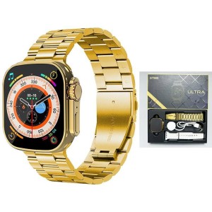 DT900 Ultra 49MM Large Screen Smart Watch Gold Watch Double Strap NFC Smart Watch Men Women Smartwatch Wireless Charging Sports Smartwatch
