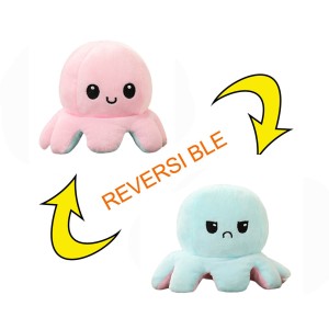 Reversible Octopus Cute Plush Soft Animal Stuffed Toys For Boys & Girls