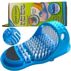 Easy Feet Cleaning Brush Exfoliating Foot Massager Slippers