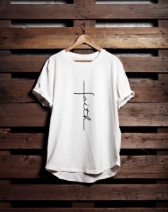 Faith Printed Cotton T-shirt