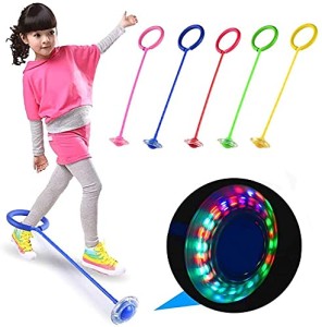 Flashing Jumping Ring Children Colorful Ankle Skip Jump Rod