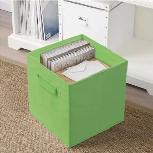 Foldable Fabric Storage Box Cube Box Closet Closet Space Saving Bag Bedding Box Travel Storage Organization