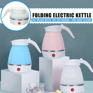 Folding Silicone Electric Kettle, Portable Kettle, Fancy Kettle