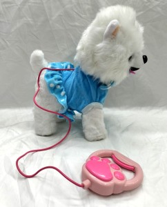 Funny Walking Stuff Dog Toy With Sound For Kids